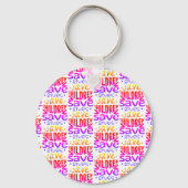 Rett Kinder, Rett Leben Schlüsselanhänger (Vorderseite)