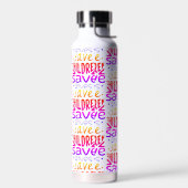 Rett Kinder, Rett Leben Trinkflasche (Links)