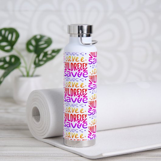 Rett Kinder, Rett Leben Trinkflasche (Yoga)