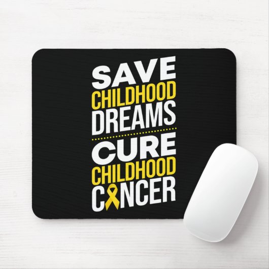 Rett Kindheitstraum heilt Kinderkrebs Mousepad (Mit Mouse)