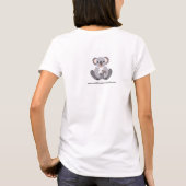 Rett KOALAS - Australien - gefährdete Tiergrafie T-Shirt (Rückseite)