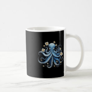 Rett Kraken Blue Octopus Tintenfisch Sea Live Rett Kaffeetasse