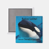 Rett Lolita Magnet (Vorderseite/Rückseite)