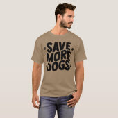 Rett mehr Hunde Freunde Junge T-Shirt (Vorne ganz)