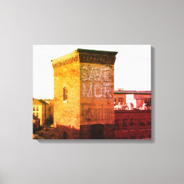 RETT MEHR MÖBEL DACH TOP SERIEN LEINWANDDRUCK