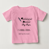 rett meiner Mutter Baby T-shirt (Vorderseite)