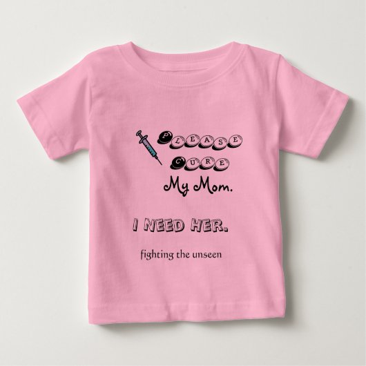 rett meiner Mutter Baby T-shirt (Vorderseite)