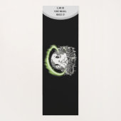 Rett mir - Deine Nachricht Inspiriere sich ändern! Yogamatte (Rückseite)