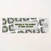 Rett mir - Deine Nachricht Inspiriere sich ändern! Yogamatte (Vorderseite (Horizontal))