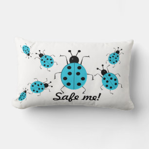 Rett mir! Niedliche, farbenfrohe Ladybugs, persona Lendenkissen