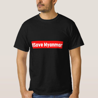 #Rett Myanmar, Stand zu Myanmar T-Shirt