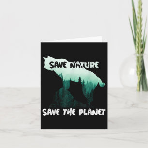 Rett Nature Rett Planet Umweltschutz Karte