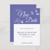 Rett Neudatum Hochzeitsaufschub Florenz lila (Vorne/Hinten)