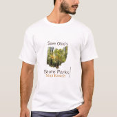 Rett Ohio's Staat Parks Tshirt (Vorderseite)