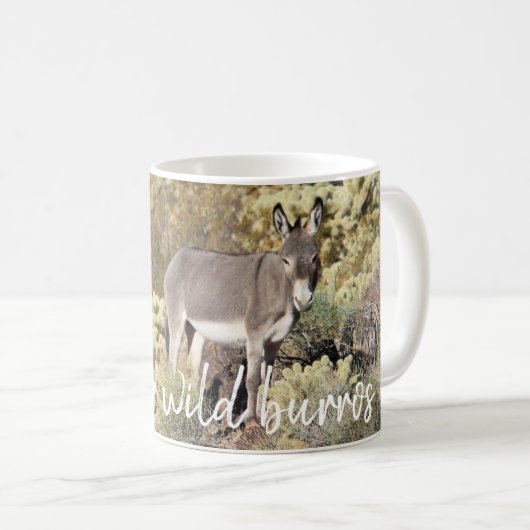 Rett Our Wild Burros Kaffeetasse (VorderseiteRechts)