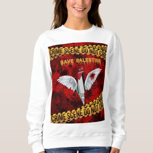 Rett Palästina Sweatshirts, Freie Palästina Sweatshirt (Vorderseite)