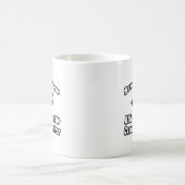 Rett Pferd, Ride Prostatakrebs-Überlebende Kaffeetasse (Mittel)