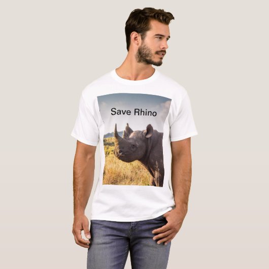 Rett Rhino T - Shirt (Vorne ganz)