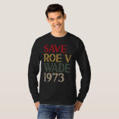 Rett Roe V Wade Pro Choice Protest Feminist T-Shirt (Vorne ganz)