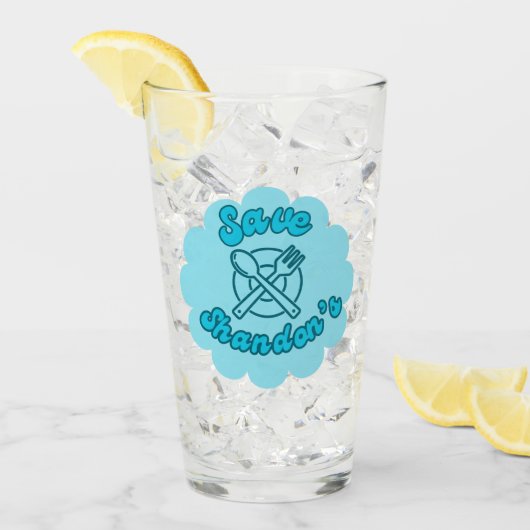 RETT SHANDON'S - Rob's Diner - The Crossing Glas (Vorderseite Ice)