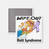 Rett-Syndrom abwischen Magnet (Vorderseite/Rückseite)