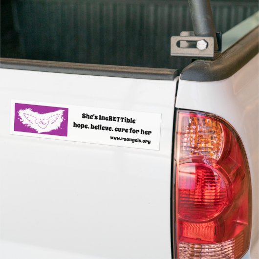 Rett Syndrom Angel Autoaufkleber für sie (Auf Lkw)