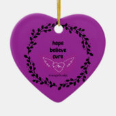 Rett Syndrom Angels Ornament (Vorne)