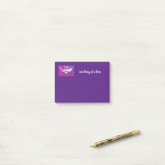 Rett-Syndrom-Engel-Stick-Notes Post-it Klebezettel (Auf Schreibtisch)