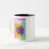 Rett-Syndrom Krieger Es ist nicht für die Schwäche Zweifarbige Tasse (Vorderseite Links)