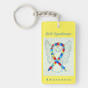 Rett-Syndrom Puzzle Awareness Ribbon Schlüsselanhä Schlüsselanhänger