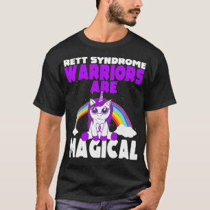 Rett Syndrome Awareness Lila Ribbon Niedlich Magic T-Shirt