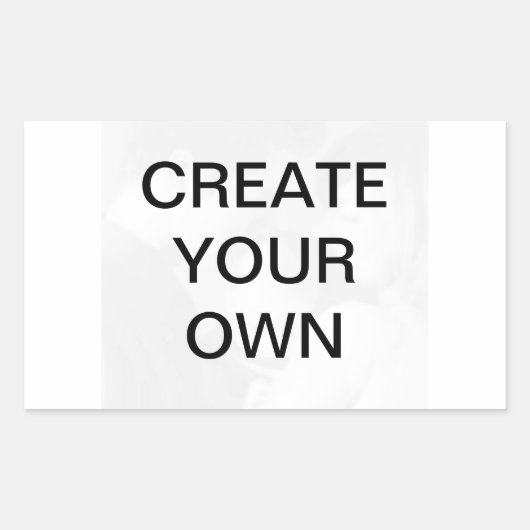 Rett tge date ! - Erstellen Sie Ihre eigenen Aufkl Rechteckiger Aufkleber (Vorderseite)