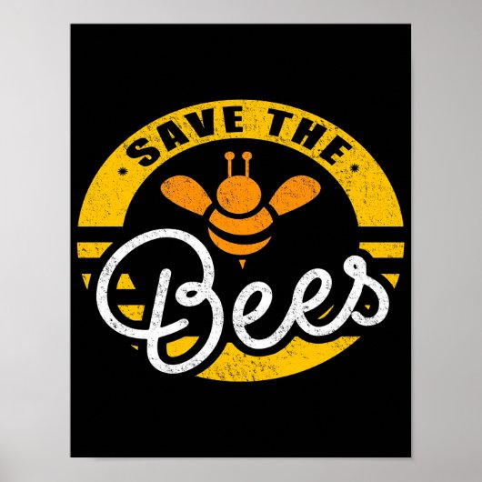 Rett The Bees Beekeeper| Geschenk für Bienenliebha Poster (Vorne)