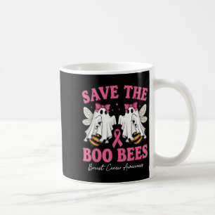 Rett The Boo Ghost Bees Breast Cancer Awareness Wo Kaffeetasse