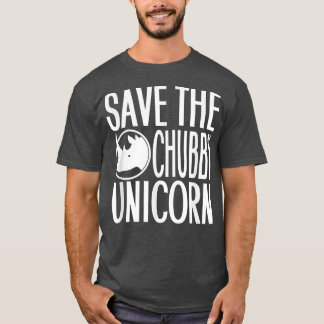 Rett The Chubby Unicorn Rhino Lover & Gift T-Shirt