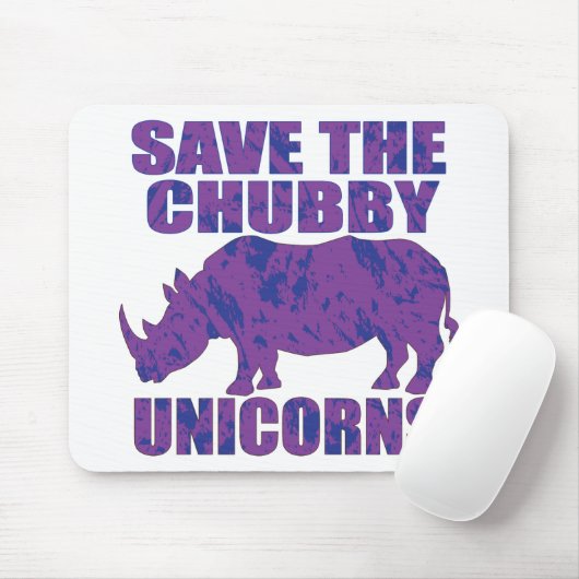 Rett-The-Chubby-Unicorns- Mousepad (Mit Mouse)