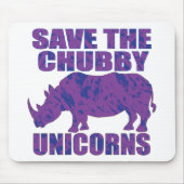 Rett-The-Chubby-Unicorns- Mousepad (Vorne)