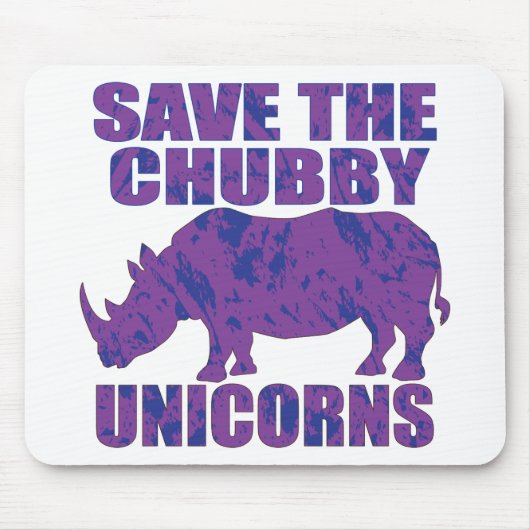 Rett-The-Chubby-Unicorns- Mousepad (Vorne)