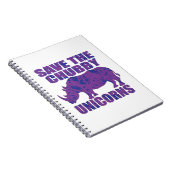 Rett-The-Chubby-Unicorns- Notizblock (Rechte Seite)
