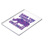 Rett-The-Chubby-Unicorns- Notizblock (Linke Seite)