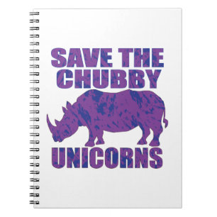 Rett-The-Chubby-Unicorns- Notizblock