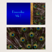 Rett-the-date Moderne elegante Pfauenbrücke (Vorne & Hinten)