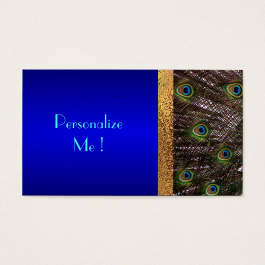 Rett-the-date Moderne elegante Pfauenbrücke (Vorderseite)