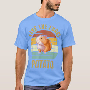 Rett The Furry Potato Funny Guinea Pig Eigentümer T-Shirt