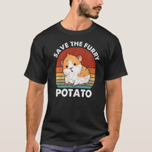Rett the Furry Potato Funny Guinea Pig T-Shirt