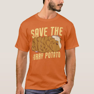 Rett The Furry Potato Funny Guinea Pig T - Shirt