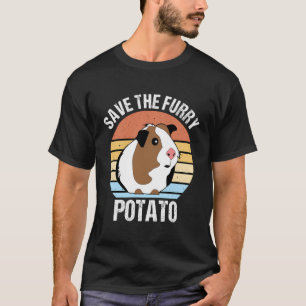 Rett the Furry Potato Funny Guinea Pig T-Shirt