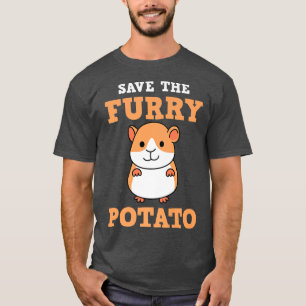 Rett the Furry Potato Funny Guinea Schweinehalter  T-Shirt