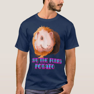 Rett The Furry Potato Guinea Pig Sarcastic Funny T-Shirt