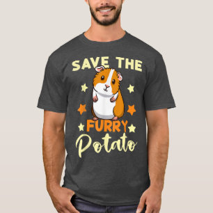 Rett The Furry Potato Vintage Guinea Schweinefleis T-Shirt
